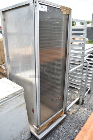 Wilder Metro C175-CM2000 Metal Heated Holding Cabinet on Commercial Casters. 120 Volts, 1 Phase. Cannot Test Due To Missing Power Cord