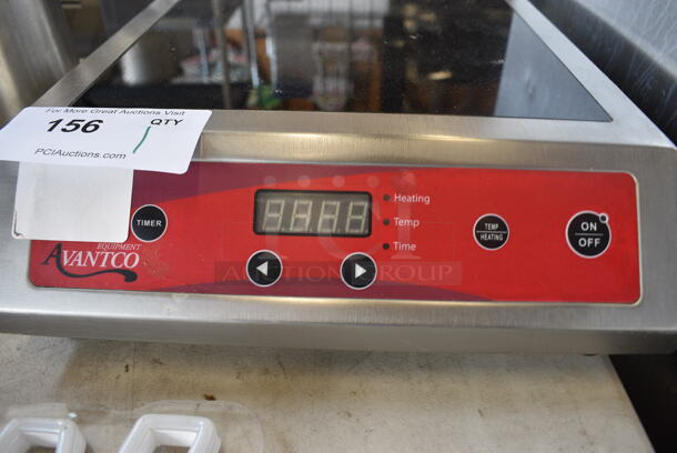 2017 Avantco Model IC 3500 Stainless Steel Commercial Countertop Electric Single Burner Induction Range. 208 Volts, 1 Phase. 13x17x4 - Image 3 of 5