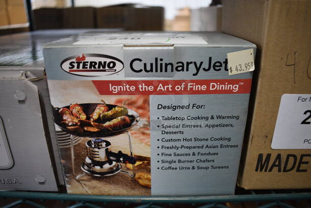 BRAND NEW IN BOX! Sterno Culinary Jet