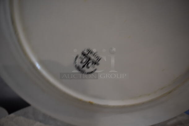 26 White Ceramic Plates. 11x11x1. 26 Times Your Bid!  - Image 3 of 3