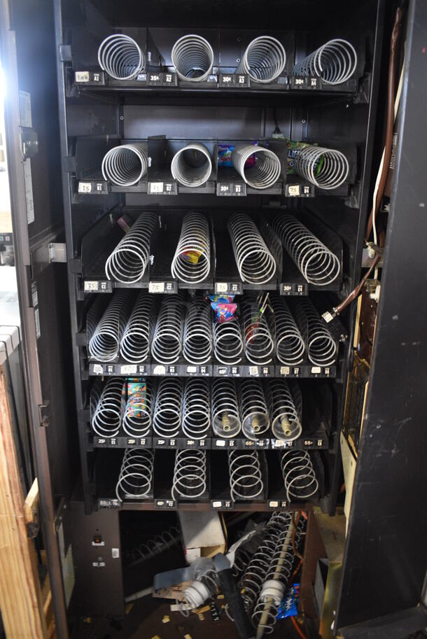 Metal Commercial Floor Style Vending Machine. 30x35.5x72. Cannot Test - Unit Needs New Plug Head - Image 7 of 10