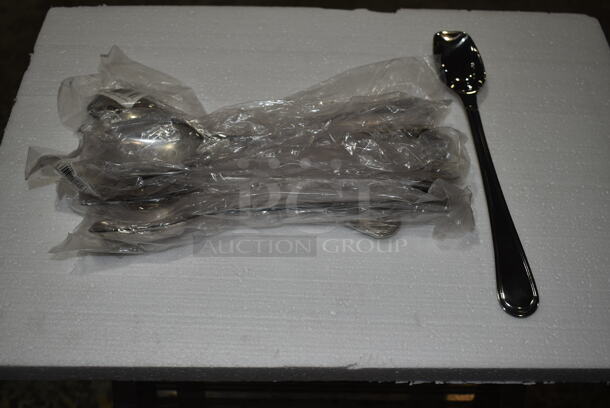 Lot of 8 BRAND NEW! Carlisle Arua 9-1/4" Serving Spoon.   - Image 1 of 3