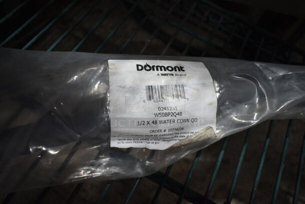 2 BRAND NEW! Dormont W50BP2Q48/W75BP60 Water Hose. 2 Times Your Bid! - Image 5 of 6