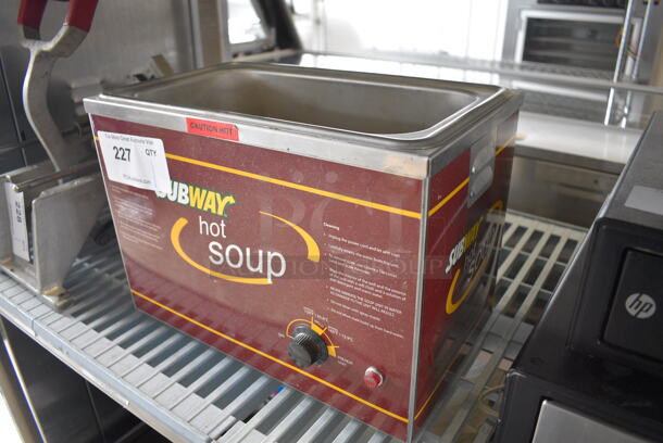 2011 Nemco Model 6135-SUB Stainless Steel Commercial Food Warmer. 120 Volts, 1 Phase. 14x9x10.5. Tested and Working! - Image 2 of 4