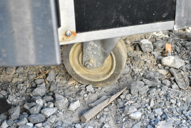 Stainless Steel Commercial Portable Unit w/ Bay on Commercial Casters.  - Image 6 of 9