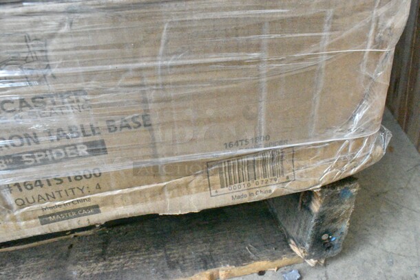 PALLET LOT of 40 BRAND NEW Boxes Including 2 Box 500TO993C3 Choice 9" x 9" x 3" Microwaveable 3-Compartment Black / Clear Plastic Hinged Container - 100/Case, 2 Box 5535411 Acopa 11.5 oz. Customizable Glass Goblet - 12/Case, 130BKFKSNX500 Choice Black Extra Heavy Weight Wrapped Plastic Cutlery Pack with Napkin - 500/Case, 5001TPJ Lavex 1-Ply 1400' Universal Jumbo Toilet Paper Roll with 9" Diameter - 12/Case, 4 Box 966UPWIDEB OneUp by Choice White 2-Ply Wide Interfold 6 1/2" x 8 1/2" Dispenser Napkin - 6000/Case, 43309LPIE100 Choice 9" Clear Hinged Low Pie Container - 100/Case, 2 Box 2 Box 130HBKCUTFW Visions Individually Wrapped Black Heavy Weight Plastic Fork - 1000/Case, 3 Box 130BKFORKH Choice Black Heavy Weight Plastic Fork - 1000/Case, 500LFLAT5 Choice Lids. 40 Times Your Bid! - Image 11 of 12