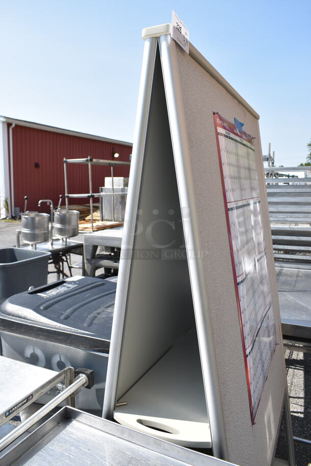 Bulletin Board on Commercial Casters.  - Image 2 of 5