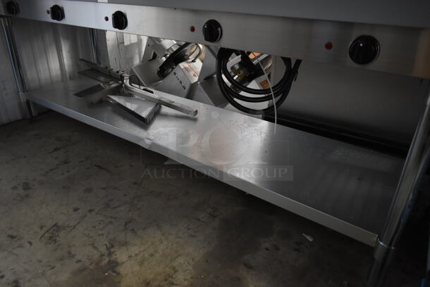 BRAND NEW SCRATCH AND DENT! KoolMore KM-OWS-5SG Stainless Steel Commercial Electric Powered 5 Well Steam Table w/ Under Shelf. 240 Volts. Stock Picture Used as Gallery. - Image 12 of 12