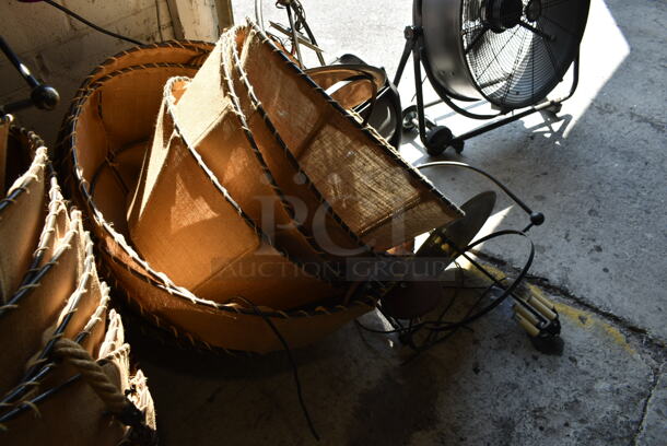 9 Various Ceiling Mount Light Fixtures. 9 Times Your Bid! - Image 3 of 4