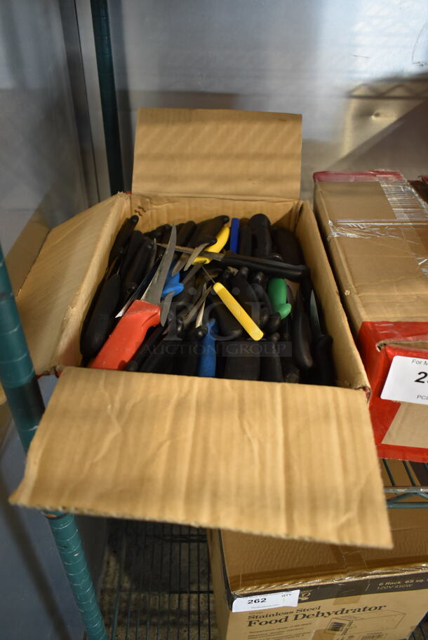 80 SHARPENED Stainless Steel Knives Including Fillet. 80 Times Your Bid! - Image 1 of 6