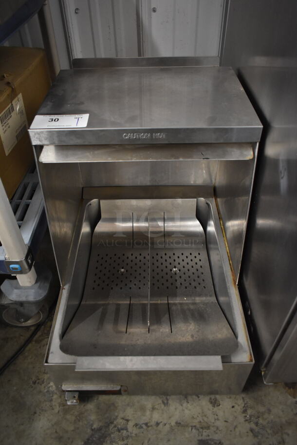Hatco Glo Ray GRFHS-16 Stainless Steel Commercial Countertop Warmer / French Fry Dumping Station. 120 Volts, 1 Phase. Tested and Working! - Image 1 of 9
