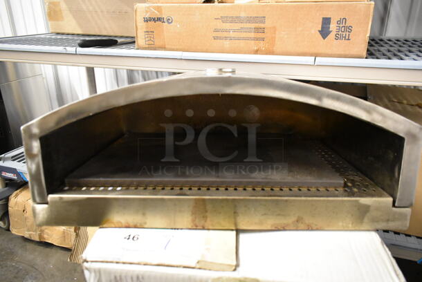 Pizza Stone Stainless Steel Commercial Accessory for Smoker / Grill. - Image 4 of 9