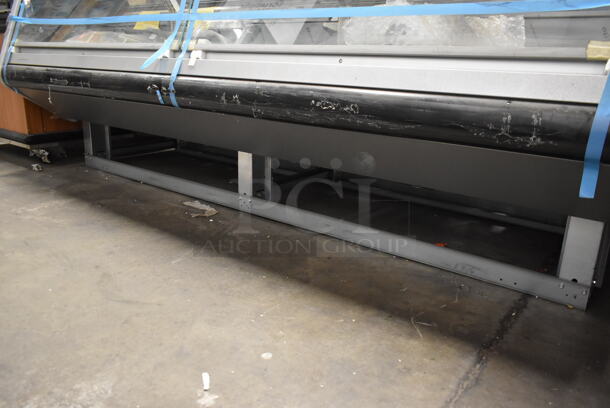 BRAND NEW SCRATCH AND DENT! 2021 Hussmann SMBT-7 Metal Commercial Floor Style Deli Display Case Merchandiser. Does Not Come w/ Remote Compressor. - Image 3 of 6