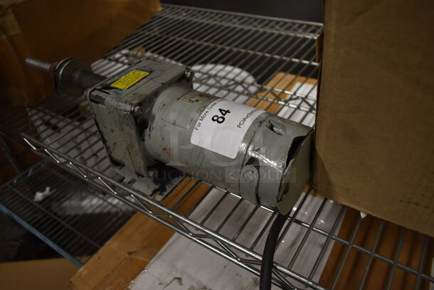 Bodine 32D5BEPM-W2 Metal Motor. 130 Volts, 1 Phase. - Image 3 of 6