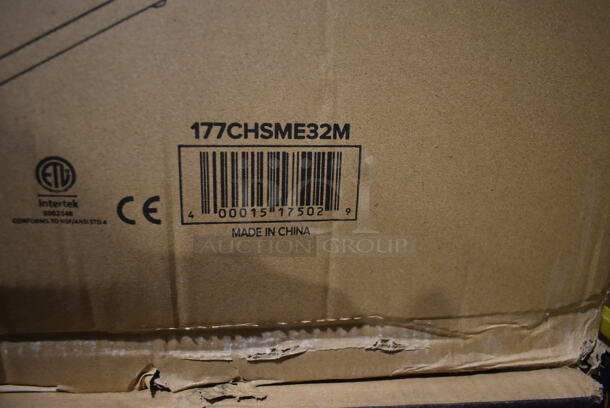 4 BRAND NEW SCRATCH AND DENT! Avantco 177CHSME32M Stainless Steel Commercial Countertop Electric Powered 32" Cheese Melter. 208/240 Volts. Stock Picture Used as Gallery. 4 Times Your Bid! - Image 4 of 6