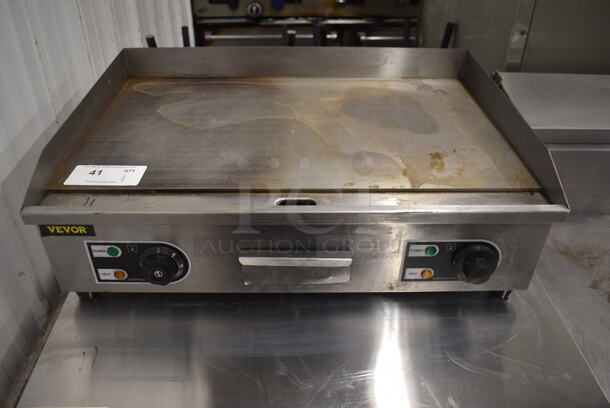 Vevor LD-610 Commercial Stainless Steel Countertop Griddle. 110V. Tested and Working! - Image 1 of 4
