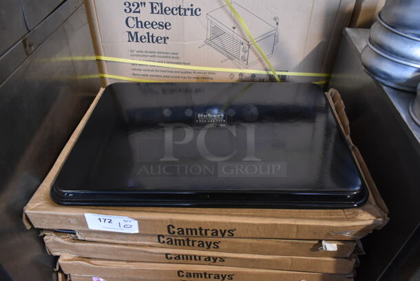 10 Boxes of 5 BRNAD NEW! Cambro Black Poly Trays. 10 Times Your Bid! - Image 2 of 3
