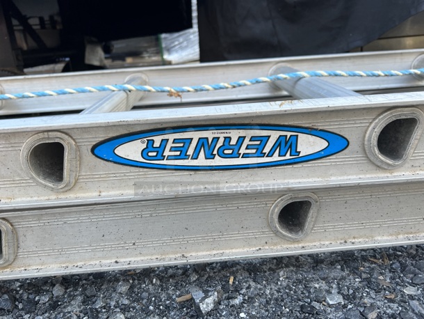 25' Werner D1528-2 Type 1 Heavy Duty Industrial Ladder - Image 5 of 6