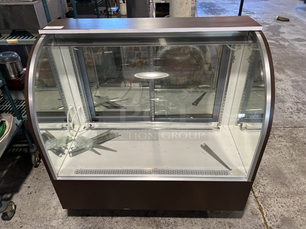 Metal Commercial Floor Style Chocolate Display Case Merchandiser. 48x24x49. Tested and Working! - Image 1 of 7