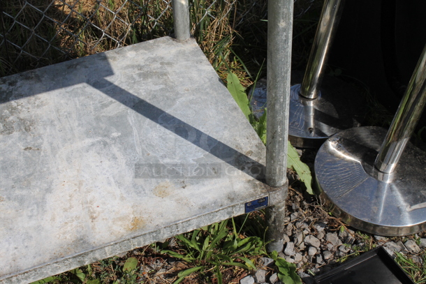 Stainless Steel Commercial Table w/ Under Shelf. - Image 2 of 2