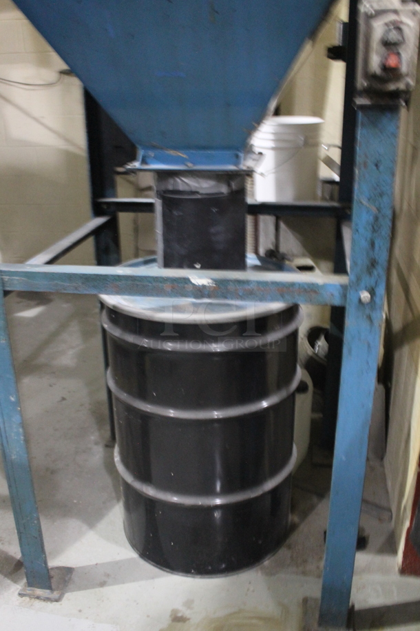 Crouse Hinds HHE1101-B Blue Metal Commercial Dust Collector. 3 Phase. BUYER MUST REMOVE. - Image 5 of 9