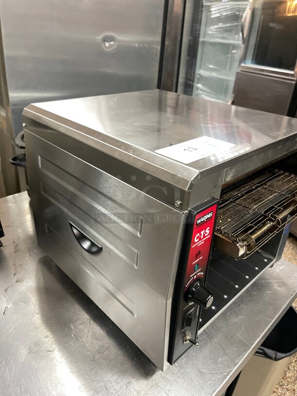 Waring CTS1000 Commercial Conveyor Toaster 1800W- 1000 Slices/hr w/ 2 inch Product Opening, 115v/1ph NSF - Image 5 of 7