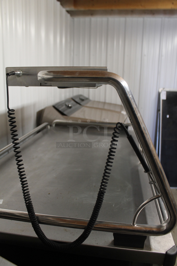 Dinex Stainless Steel Commercial Portable Station w/ Sneeze Guard on Commercial Casters. Cannot Test Due To Plug Style - Image 3 of 3