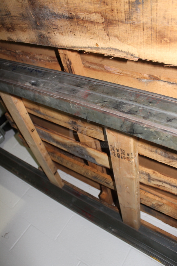 ALL ONE MONEY! Lot of Gray Metal Pallet Racking. Does Not Include Contents. BUYER MUST REMOVE. - Image 3 of 4