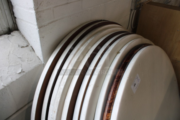 10 Various Round Tabletops. Includes 48x48x1.5. 10 Times Your Bid! - Image 2 of 3