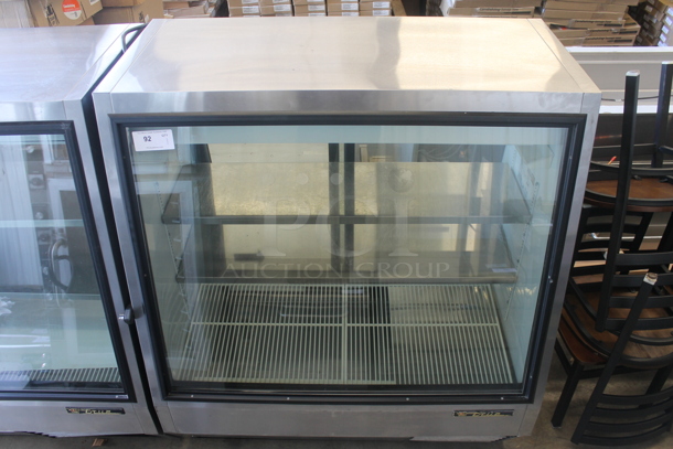 True TDBD-48-2 Refrigerated Deli Case w/ Straight Glass. 115 Volt, 1 Phase. Tested and Working!
