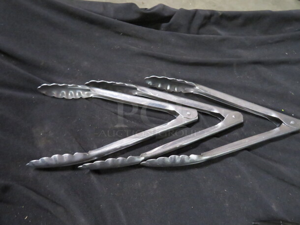 Stainless Steel Tong. 3XBID. - Image 1 of 1