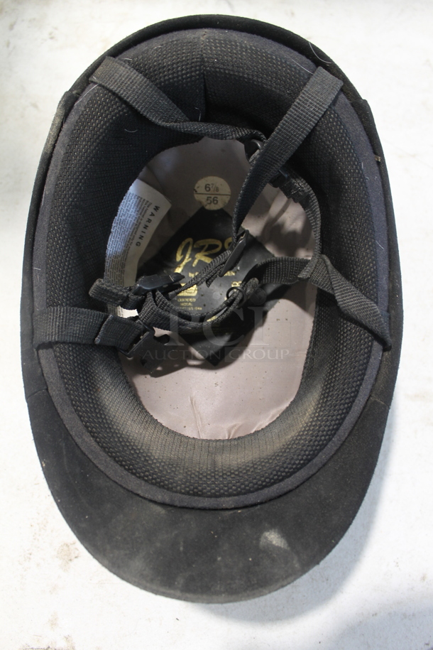Lot of 4 Various Horseback Riding Helmets Including JR8 By Charles Owen Size 6 7/8, Aegis 6-3/4, Model K-10 Size S/M, Samshield 6-3/8. 4 Times Your Bid! - Image 12 of 12