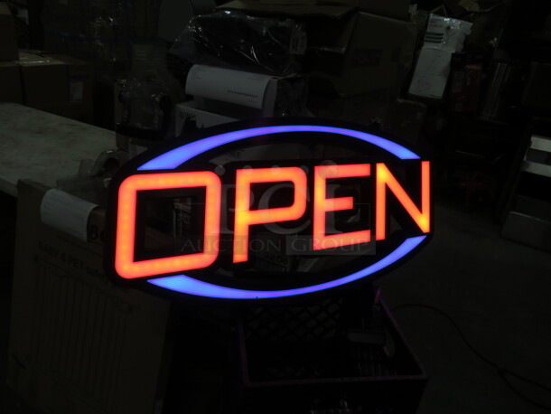 One 31X16 Lighted Open Sign. Working! - Image 2 of 2