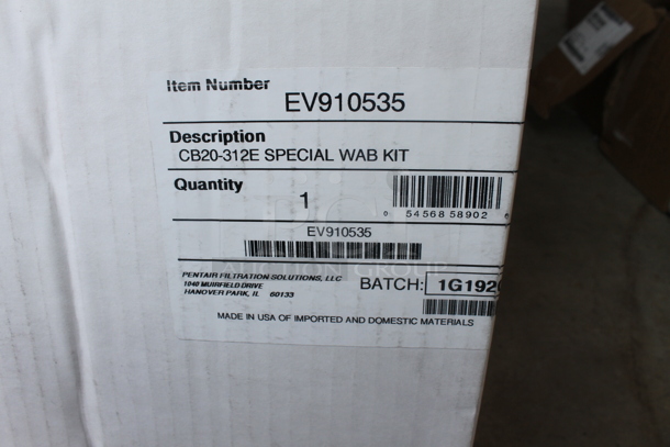 NEW IN BOX! Everpure EV910535 CB20-312E, Special Wab Kit - Image 3 of 4