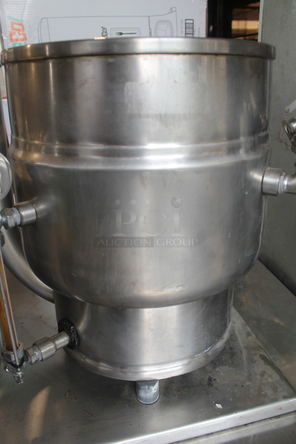 Groen Stainless Steel Commercial Countertop Electric Powered Tilting Steam Kettle. 250 Volts, 1 Phase. - Image 8 of 9