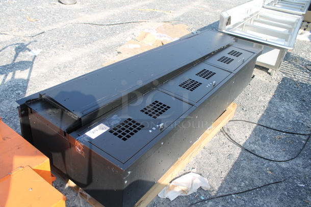 2 BRAND NEW SCRATCH AND DENT!  Black Metal 3 Cubby Lockers. 2 Times Your Bid! - Image 2 of 5