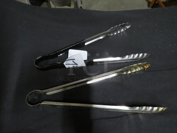 Assorted Stainless Steel Tong. 2XBID - Image 1 of 1