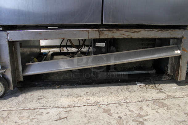 2015 True T35 Stainless Steel Commercial 2 Door Reach In Cooler w/ Poly Coated Racks. 115 Volts, 1 Phase. Tested and Does Not Power On - Image 4 of 7