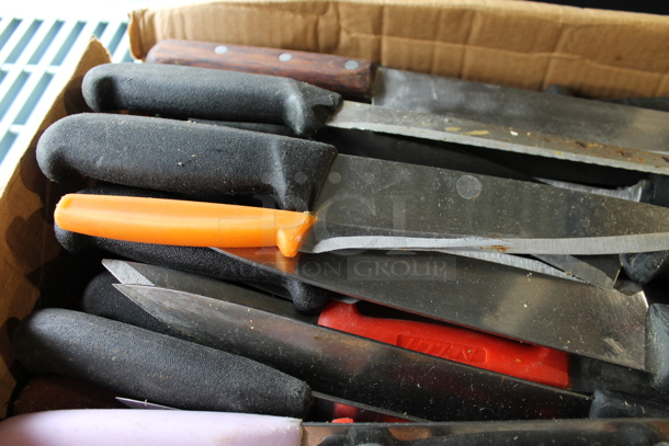 55 SHARPENED Stainless Steel Knives Including Chef Knives. 55 Times Your Bid! - Image 4 of 4