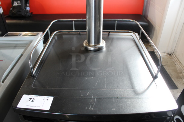 Edgestar Model KC2000A Metal Commercial Direct Draw Kegerator Cold Brewed Coffee Cooler w/ Keg and 2 Tanks on Commercial Casters. 115 Volts, 1 Phase. 20x23x56. Tested and Working! - Image 5 of 7