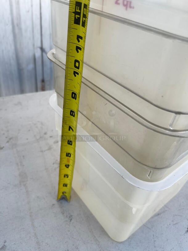 Clean! Commercial Plastic Storage Container NSF  - Image 4 of 4