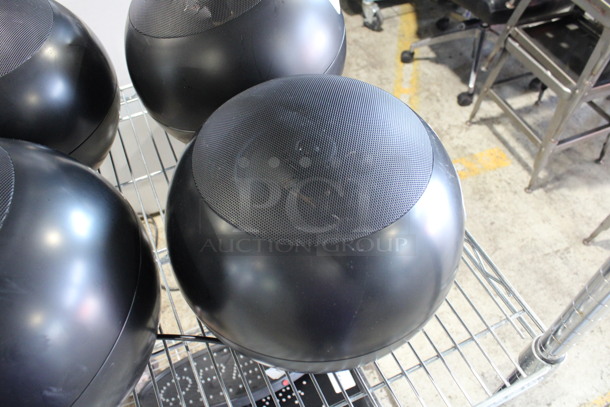 2 OSD Audio Model PC640 Black Round Speakers. 10x10x9. 2 Times Your Bid! - Image 2 of 3