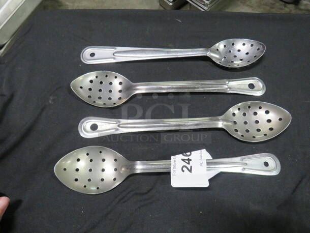 Stainless Steel Perforated  Spoon. 4XBID