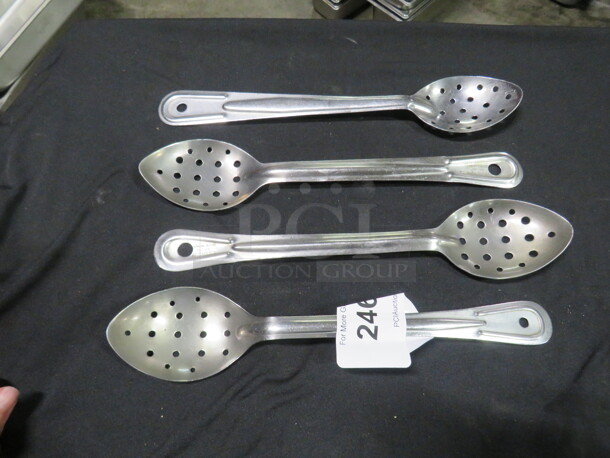 Stainless Steel Perforated  Spoon. 4XBID - Image 1 of 1