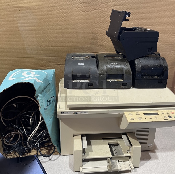 Epson Printers 2, Restaurant Manager Printer and Assorted Cables - Image 1 of 2