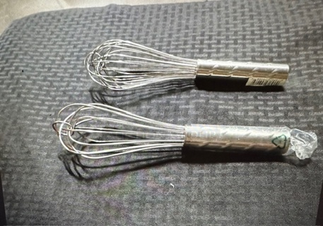NEW Vollrath 10 Inch Stainless Steel Whip. #47255. 2XBID