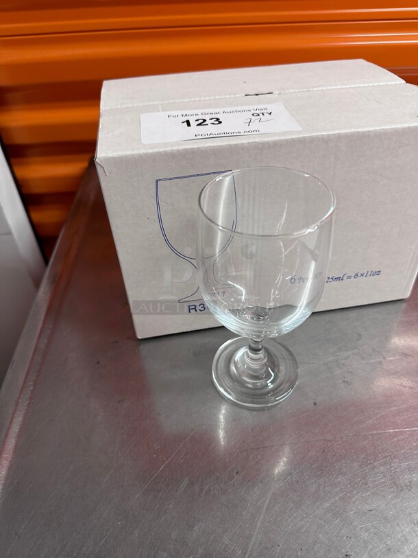 New! Beautiful Commercial 11 oz. Customizable Wine Glass NSF Great For Any Bar - Image 3 of 5
