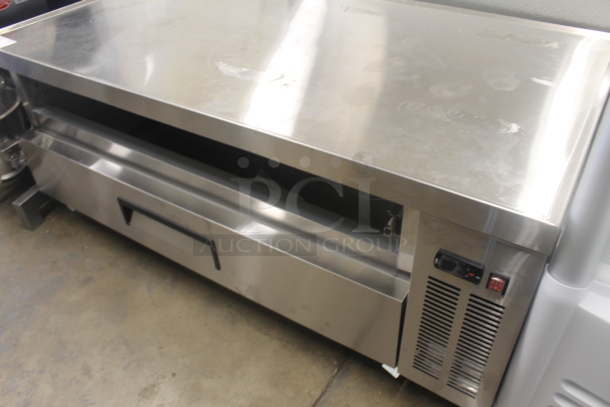 2023 Avantco 178CBE60HC Stainless Steel Commercial 2 Drawer Chef Base on Commercial Casters. Missing Top Drawer. 115 Volts, 1 Phase. Tested and Working! - Image 3 of 7