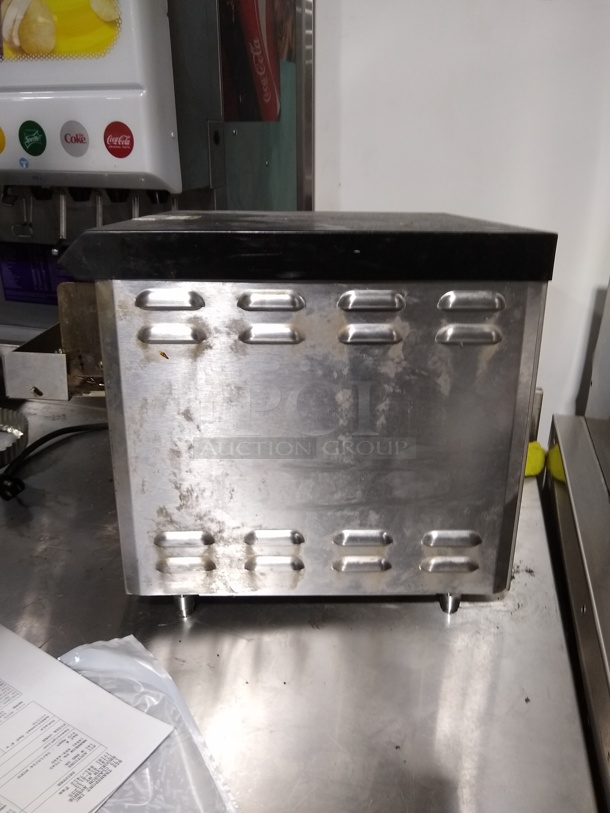 AT EXPRESS Conveyor Toaster - 300 Slices/hr w/ 1 1/2" Product Opening, 120v
 - Image 2 of 5