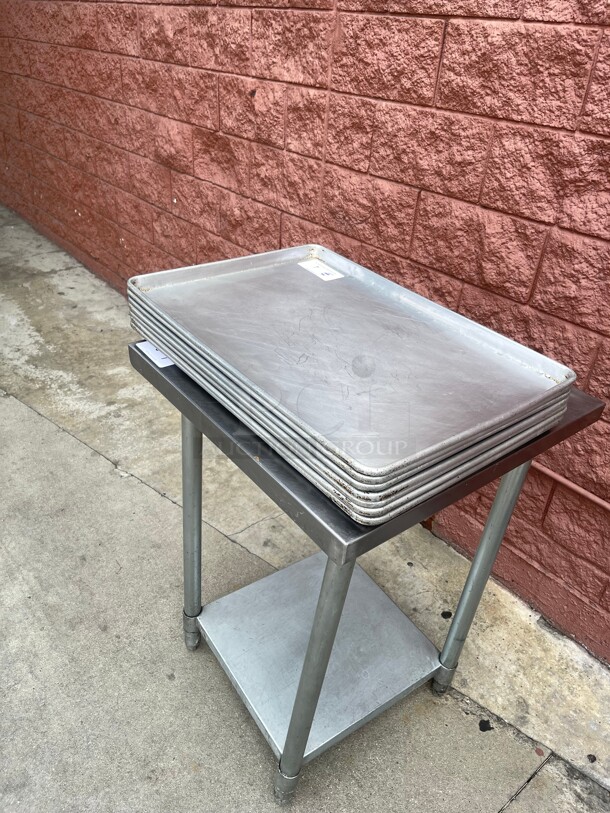 Clean! Stainless Steel Commercial Full Sheet Pans NSF  - Image 5 of 8